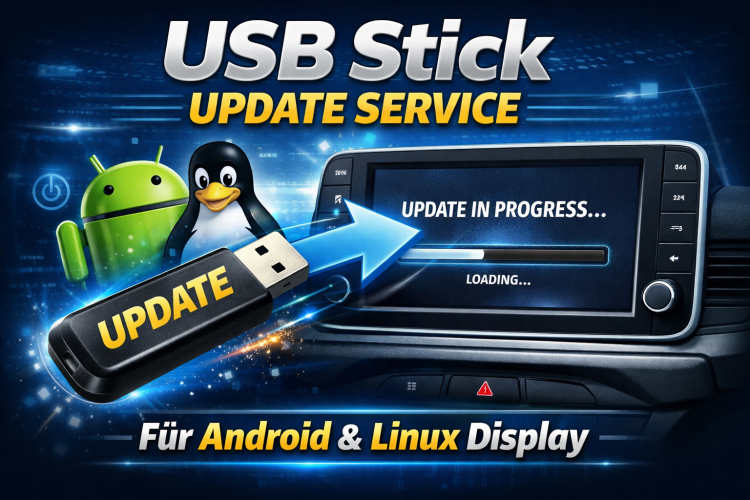 USB Stick Update Service für Ihr Android oder Linux Display – fertig erstellt und versichert versendet
